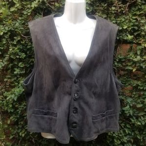 Vintage Derimod Suede Vest